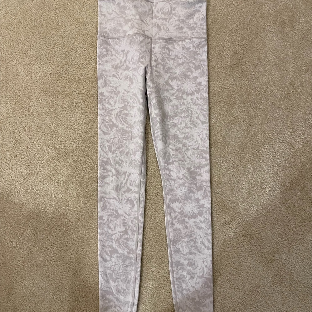 Athleta Leggings, Size XS, pink/patterned
